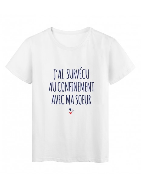 T Shirt Imprime Citation Humour Metro Boulot Apero