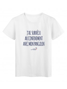 T-Shirt imprimé citation...