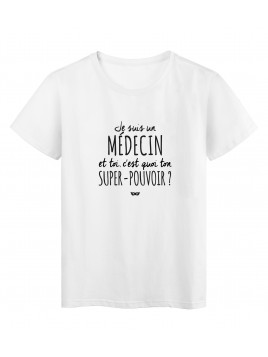 T-Shirt imprimé citation...