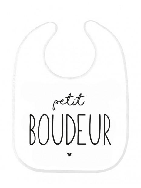 Bavoir Bebe Imprime Citation Naissance Humour Petit Boudeur