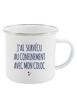 Mug Tasse Rétro en métal...