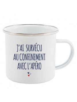 Mug Tasse Rétro en métal...