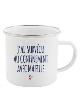 Mug Tasse Rétro en métal...
