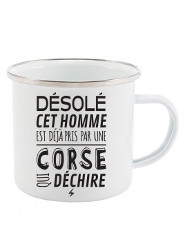 Mug Tasse Rétro en métal...