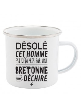 Mug Tasse Rétro en métal...