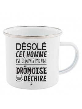 Mug Tasse Rétro en métal...