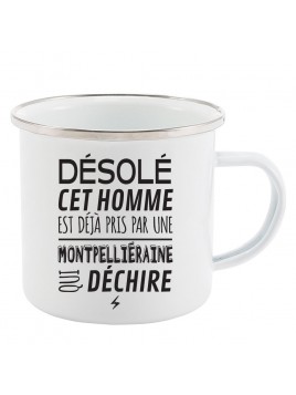 Mug Tasse Rétro en métal...