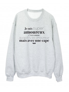 Sweat shirt imprimé...