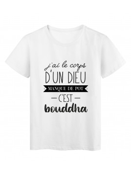 T-Shirt imprimé citation...