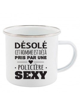 Mug Tasse Rétro en métal...