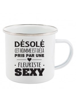 Mug Tasse Rétro en métal...