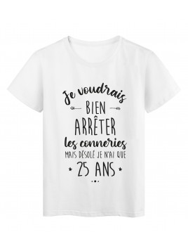 T-Shirt imprimé humour...