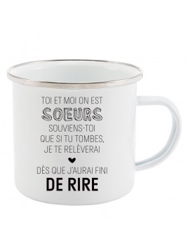 Mug Tasse Rétro en métal...