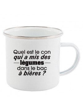 Mug Tasse Rétro en métal...