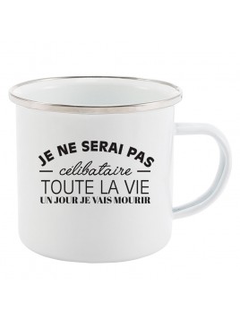 Mug Tasse Rétro en métal...