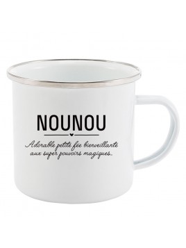 Mug Tasse Rétro en métal...