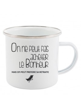 Mug Tasse Rétro en métal...