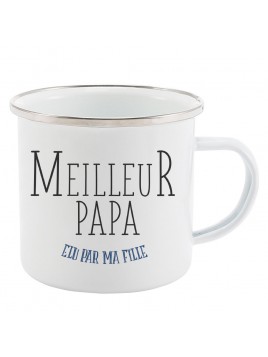Mug Tasse Rétro en métal...