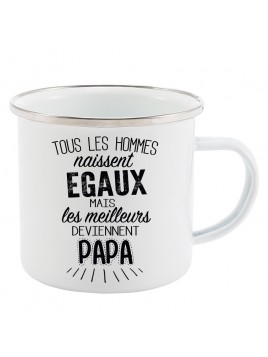 Mug Tasse Rétro en métal...