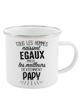 Mug Tasse Rétro en métal...