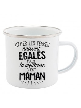 Mug Tasse Rétro en métal...