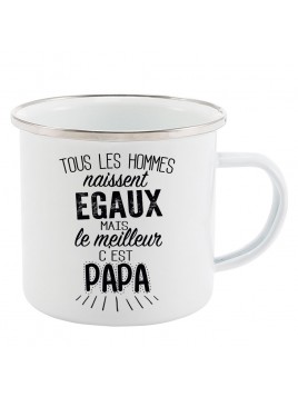 Mug Tasse Rétro en métal...