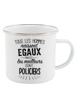 Mug Tasse Rétro en métal...