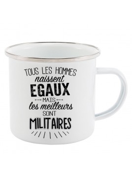 Mug Tasse Rétro en métal...