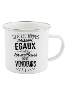 Mug Tasse Rétro en métal...