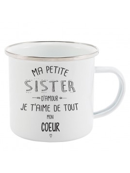 Mug Tasse Rétro en métal...
