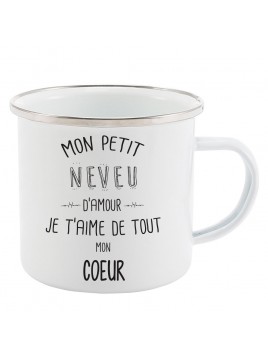 Mug Tasse Rétro en métal...