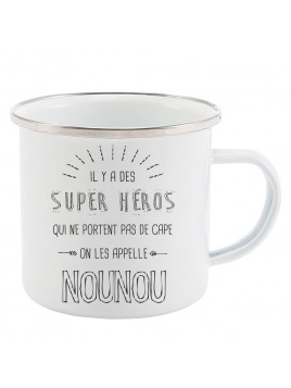 Mug Tasse Rétro en métal...