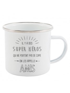 Mug Tasse Rétro en métal...