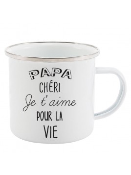 Mug Tasse Rétro en métal...