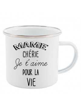 Mug Tasse Rétro en métal...