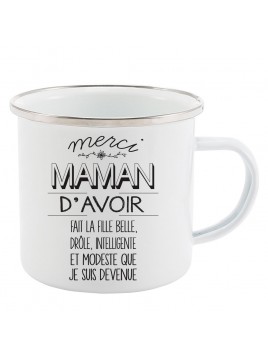 Mug Tasse Rétro en métal...