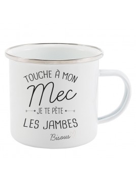 Mug Tasse Rétro en métal...