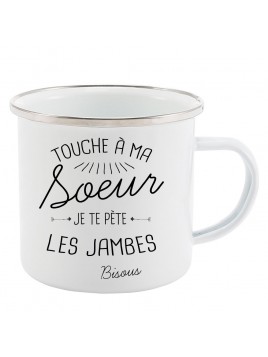 Mug Tasse Rétro en métal...