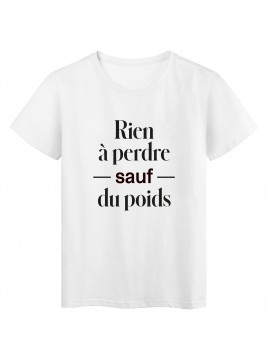 T-Shirt imprimé humour...