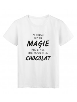 T-Shirt imprimé humour...
