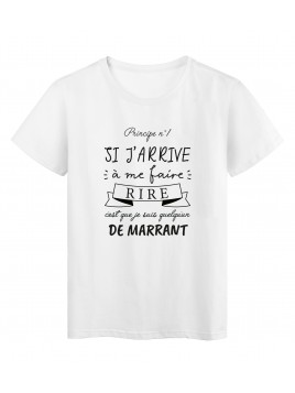 T-Shirt imprimé humour...