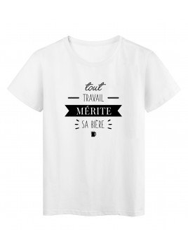 T-Shirt imprimé humour...