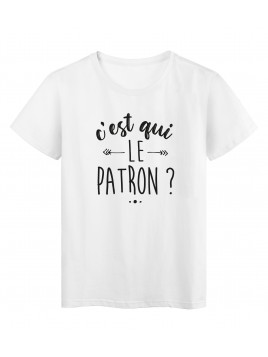 T-Shirt imprimé humour...