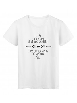 T-Shirt imprimé humour...