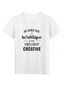 T-Shirt imprimé humour...