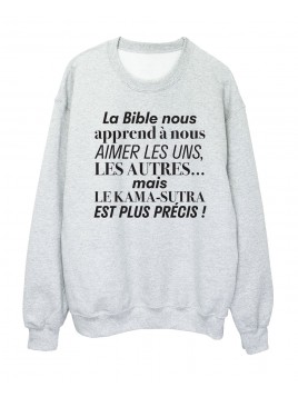 Sweat shirt imprimé humour...