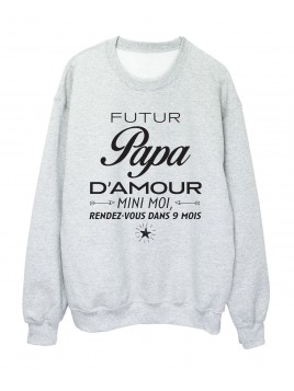 Sweat shirt imprimé humour...