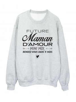 Sweat shirt imprimé humour...