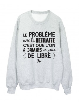 Sweat shirt imprimé humour...
