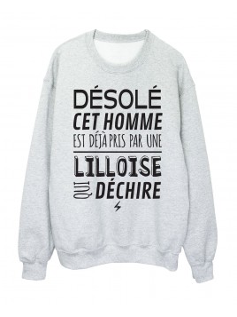 Sweat shirt imprimé humour...